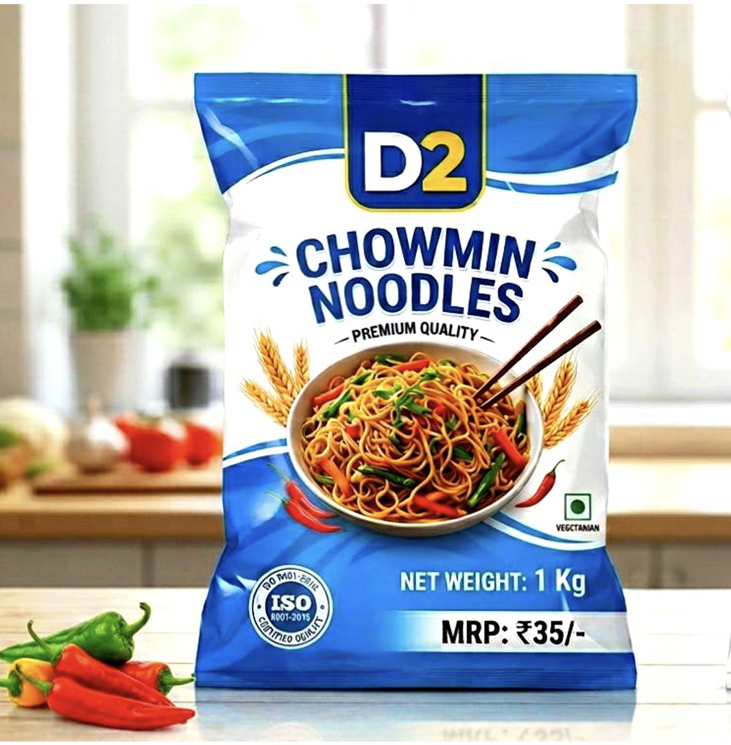 Premium Quality Chowmin Noodles (1 kg)